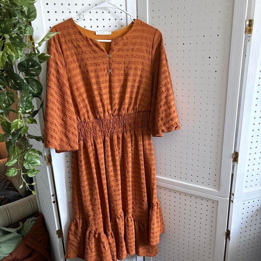Selected-femme Women's Orange Dress